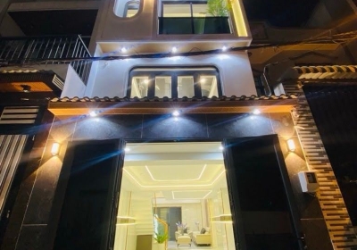 SIÊU PHẨM NHÀ MỚI ĐẸP FULL NỘI THẤT - HẺM XE TẢI XE HƠI NGỦ TRONG NHÀ NỞ HẬU - THÔNG TÂY HỘI GÒ VẤP - 9,5TỶ TL